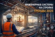 Инженерные системы на стройке: тренды 2025 и что важно учитывать проектировщикам